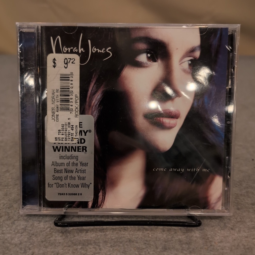 Norah Jones Come Away With Me CD Blue Note‎ Grammy Winner Jazz Pop 2002 NEW